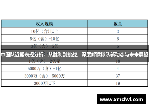 中国队近期表现分析：从胜利到挑战，深度解读球队新动态与未来展望